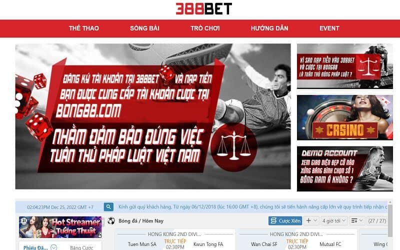 388Bet đã đạt chứng nhận ICU